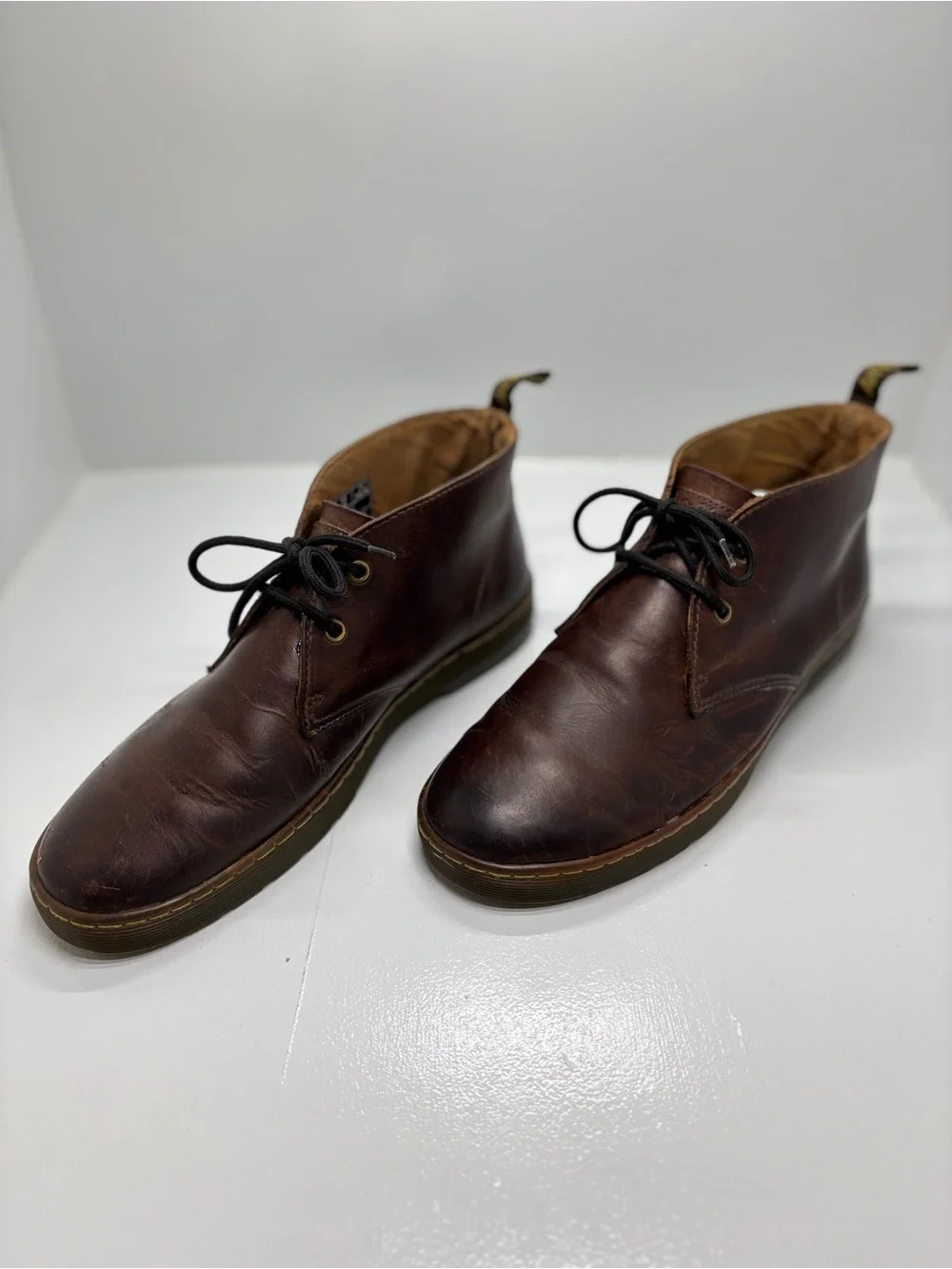 Dr. Martens Cabrillo Brown Leather Chukka Boots Men’s US 11 EU 45 Lace Up Casual